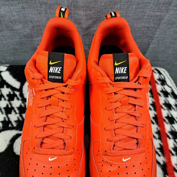%Size 12 - Nike Air Force 1 \'07 LV8 Overbranding 2018 Men AJ7747-800 / A 20 main image 7
